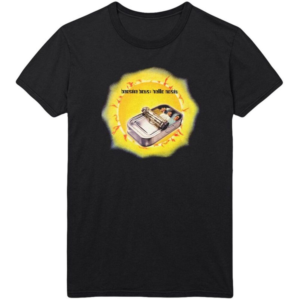 Beastie Boys Unisex Adult Hello Nasty T-Shirt / Black
